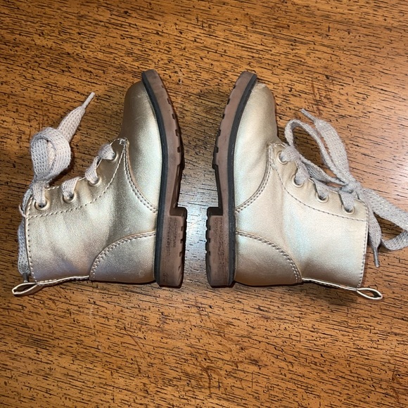 Cat and Jack gold boots - Picture 4 of 6